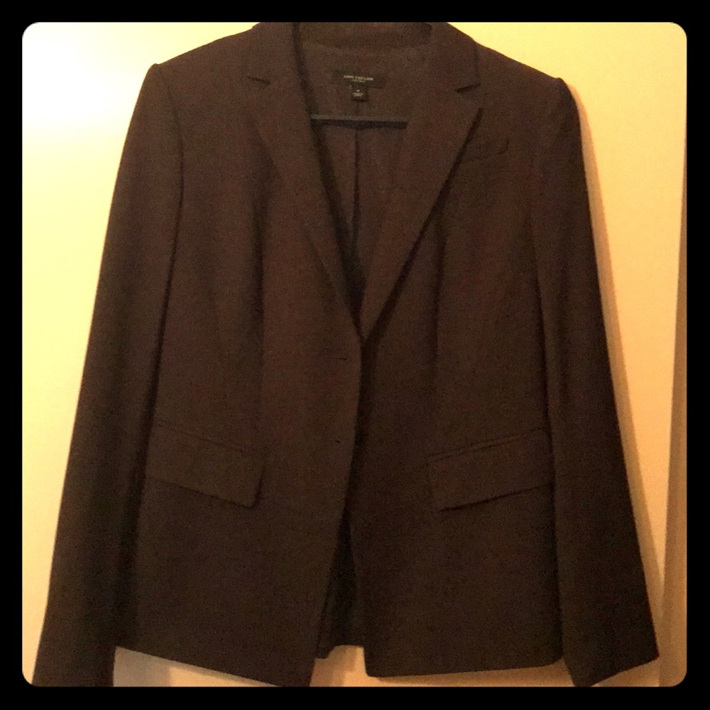 Ann Taylor chocolate brown blazer
